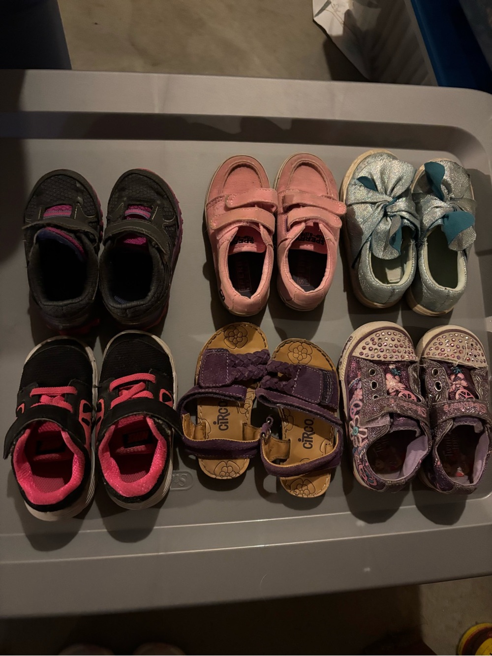 Little Girls Shoe Lot